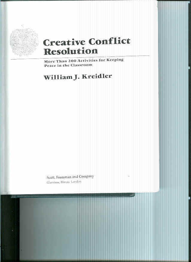 Kriedler Conflict Resolution