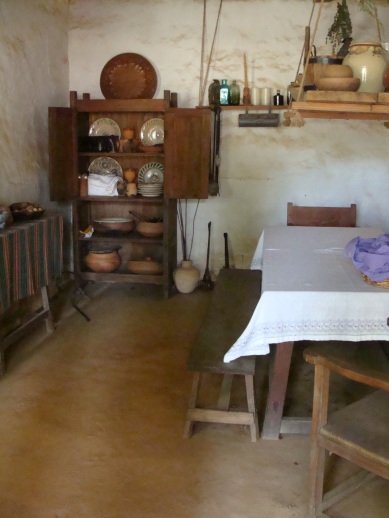 Interior of Spanish House at Mission San Luis