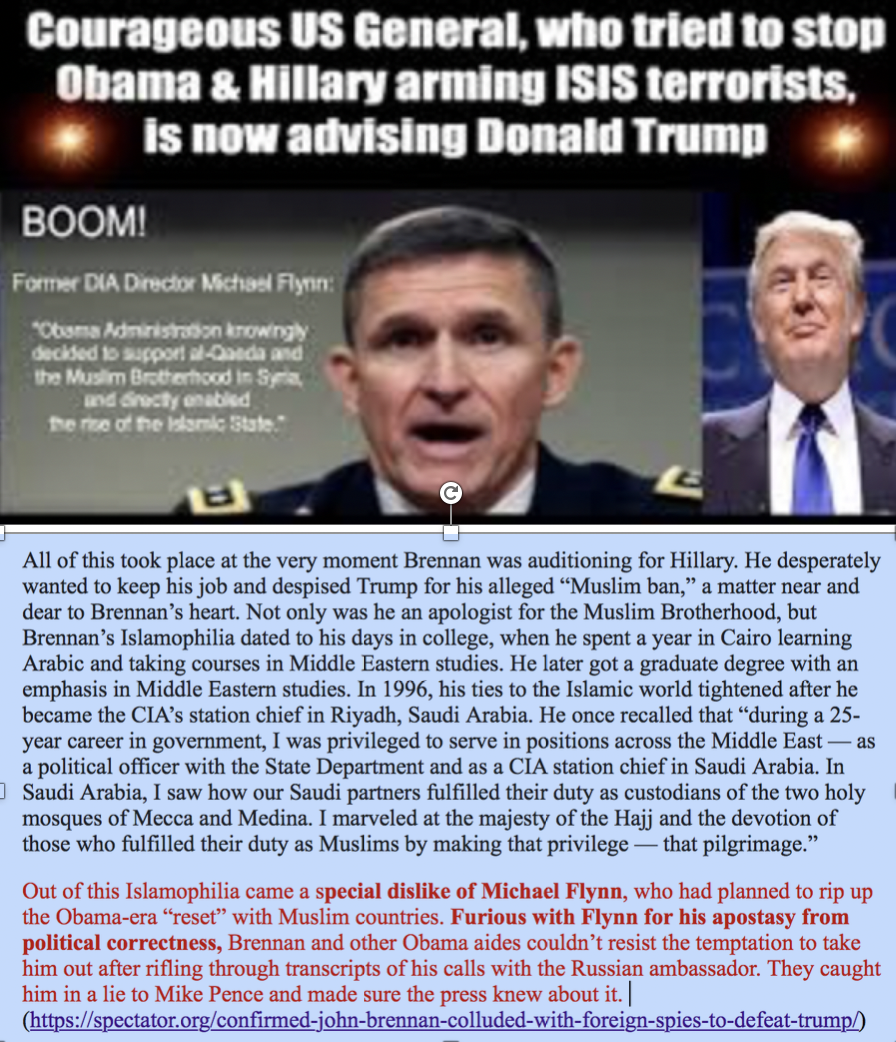 Flynn and Brennan enmity