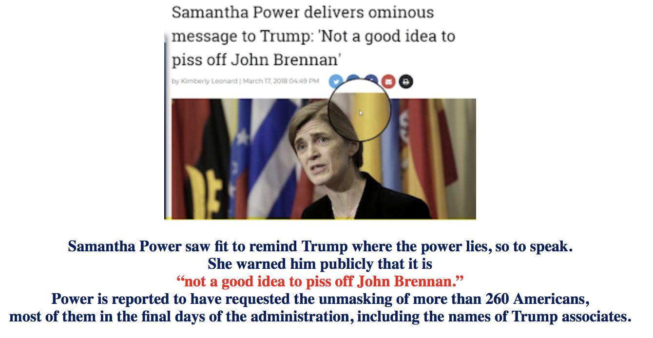 Samantha Power warning
