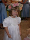 Lily as Flower Girl