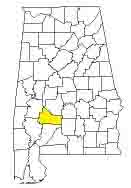 Wilcox county map